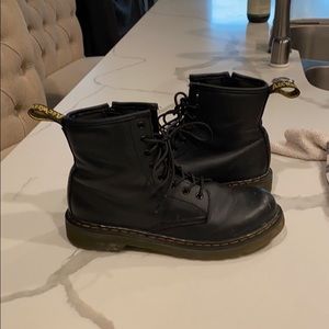 Girls Black Dr Martens